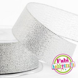 Κορδέλα Fabi Lurex 1,5cm x10m Ασημί